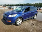 2016 Ford Escape S Blue vin: 1FMCU0F75GUB03628