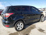 2017 Ford Escape S Black vin: 1FMCU0F75HUA49765