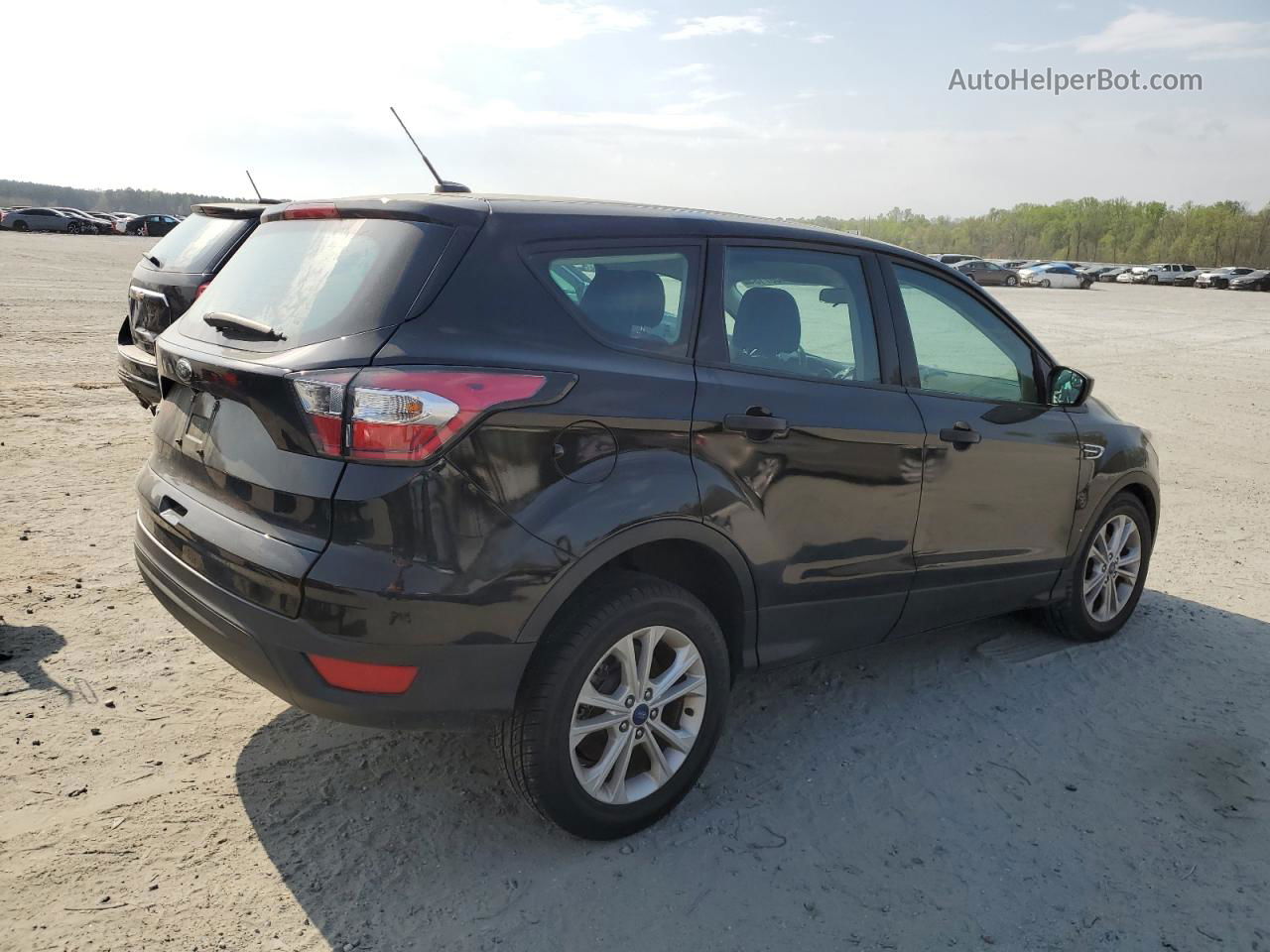 2017 Ford Escape S Black vin: 1FMCU0F75HUC59718