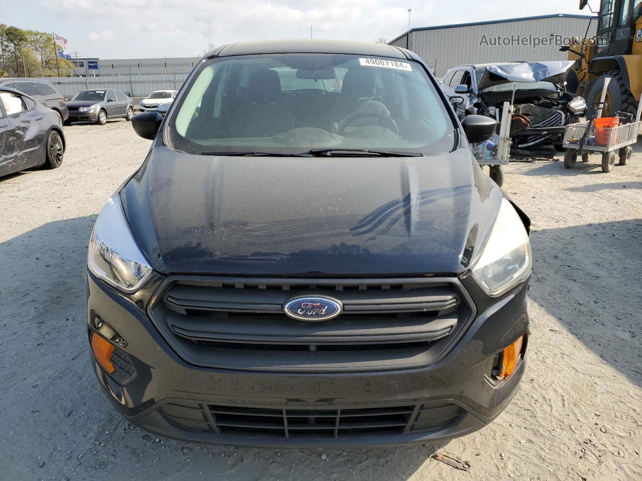 2017 Ford Escape S Black vin: 1FMCU0F75HUC59718