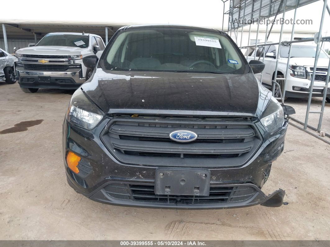 2019 Ford Escape S Black vin: 1FMCU0F75KUB77933