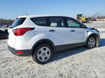 2019 Ford Escape S White vin: 1FMCU0F75KUC33983