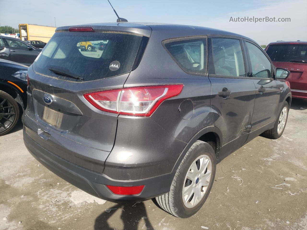 2013 Ford Escape S Серый vin: 1FMCU0F76DUB00443