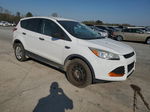 2013 Ford Escape S White vin: 1FMCU0F76DUD72488