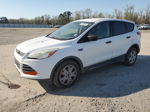 2013 Ford Escape S White vin: 1FMCU0F76DUD72488