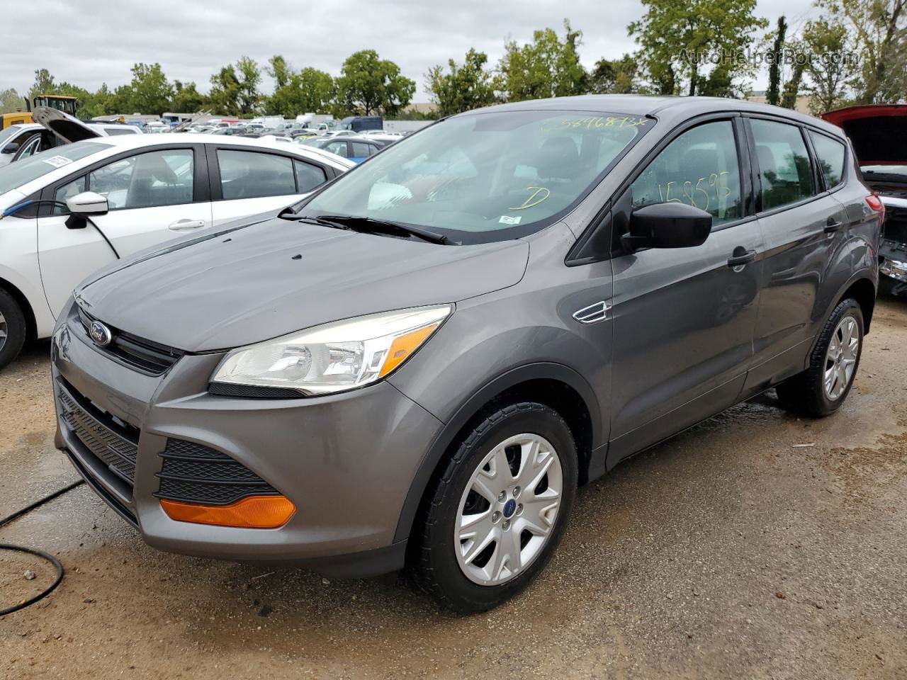 2014 Ford Escape S Charcoal vin: 1FMCU0F76EUB05076