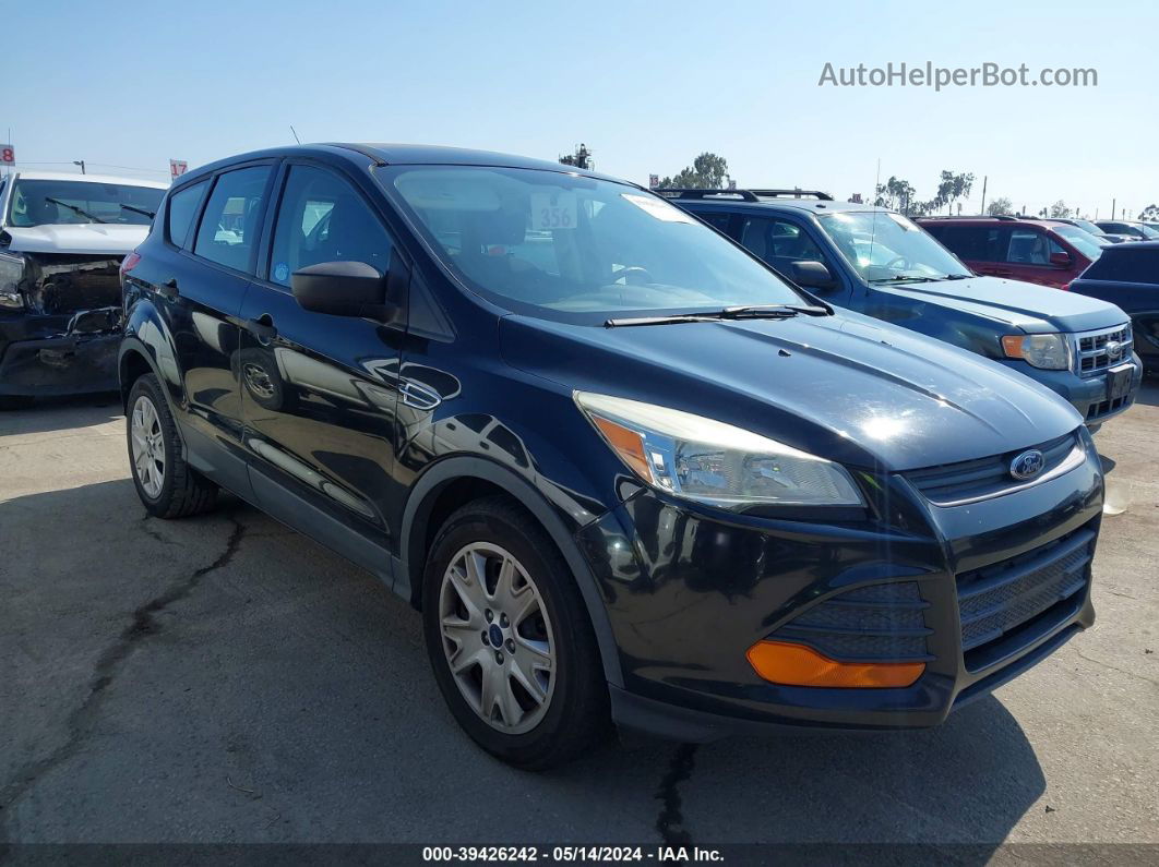 2014 Ford Escape S Navy vin: 1FMCU0F76EUD44210