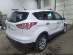 2014 Ford Escape S Белый vin: 1FMCU0F76EUD80334