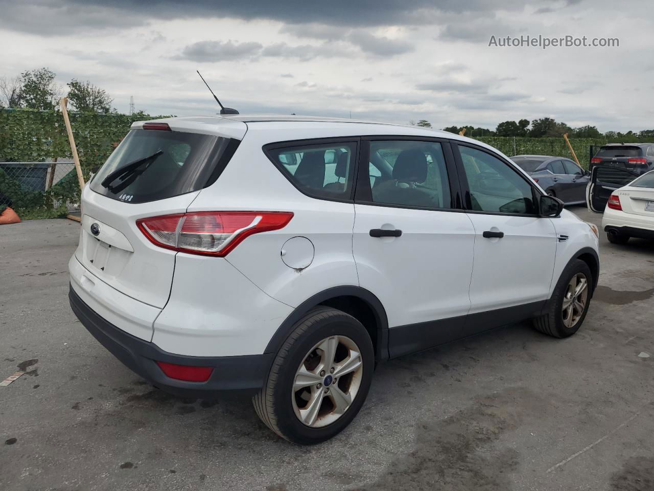 2015 Ford Escape S Black vin: 1FMCU0F76FUA34625