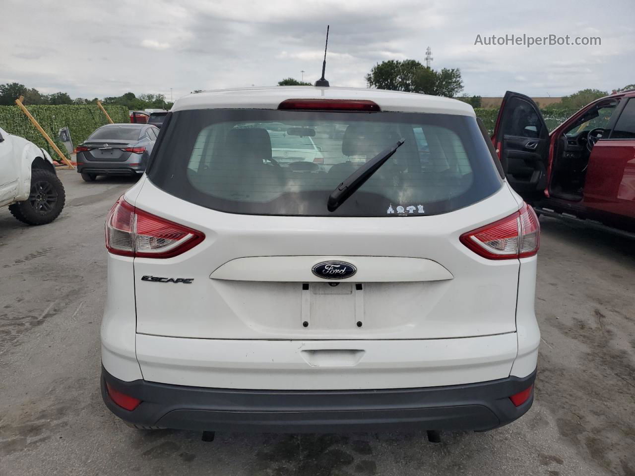 2015 Ford Escape S Black vin: 1FMCU0F76FUA34625