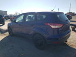 2015 Ford Escape S Blue vin: 1FMCU0F76FUA51781