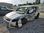 2015 Ford Escape S Silver vin: 1FMCU0F76FUB72682