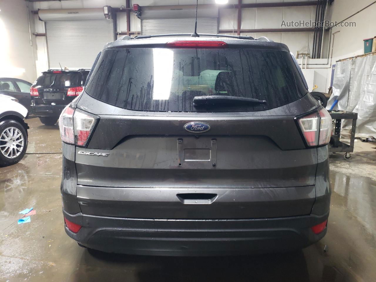 2017 Ford Escape S Gray vin: 1FMCU0F76HUA69362