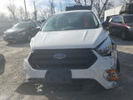 2017 Ford Escape S White vin: 1FMCU0F76HUC39493