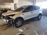 2017 Ford Escape S Silver vin: 1FMCU0F76HUD05539