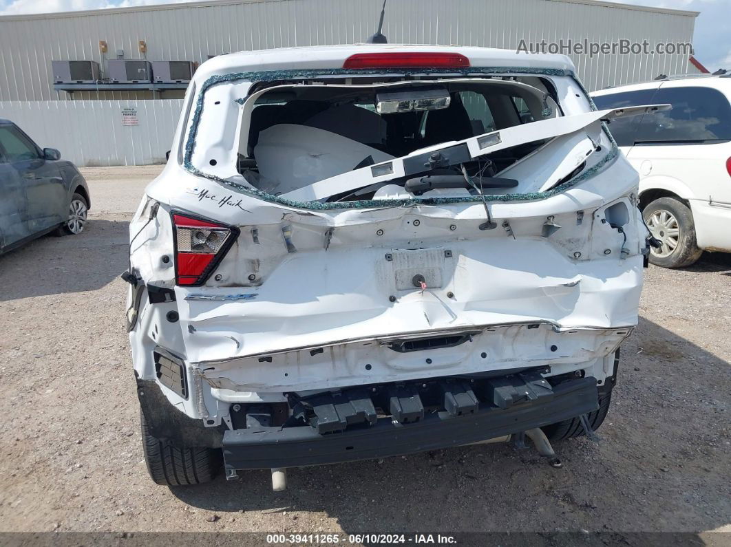 2019 Ford Escape S Белый vin: 1FMCU0F76KUB30801