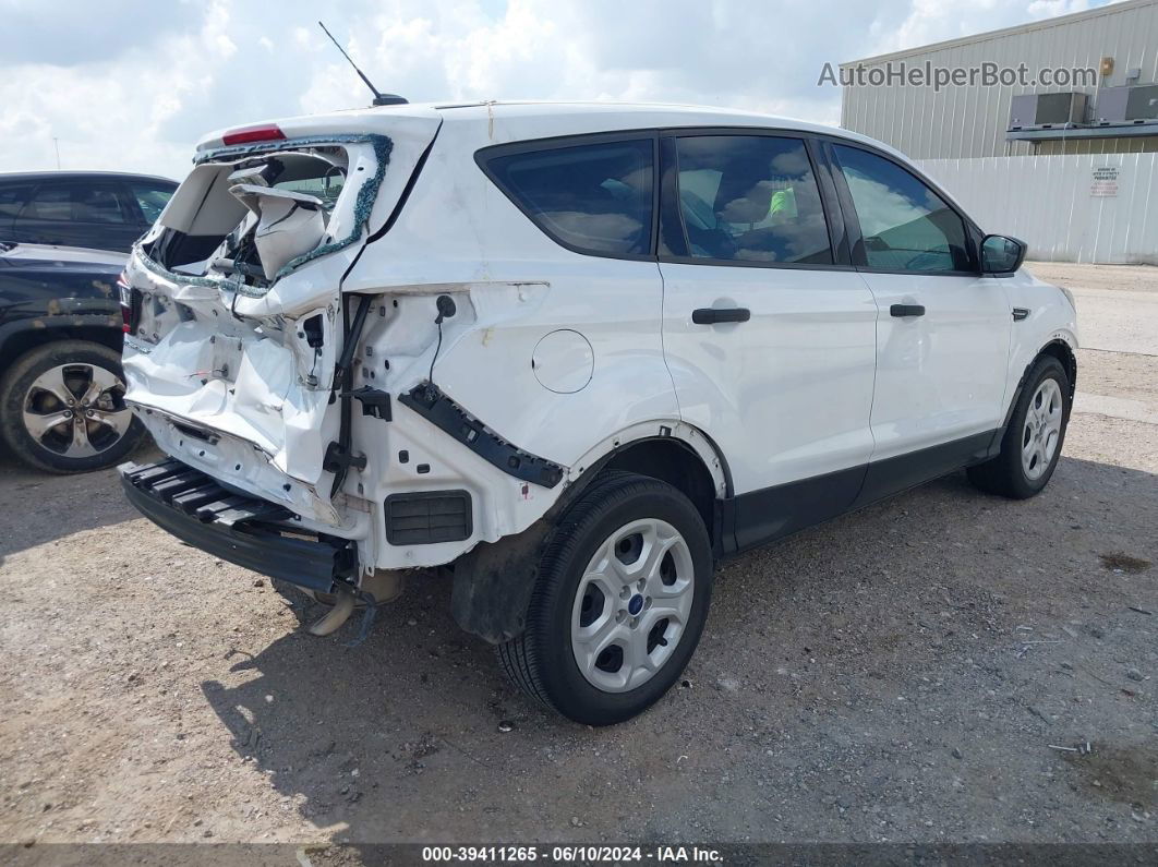 2019 Ford Escape S Белый vin: 1FMCU0F76KUB30801