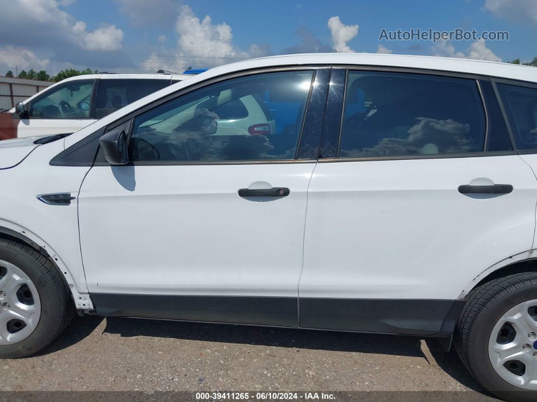 2019 Ford Escape S Белый vin: 1FMCU0F76KUB30801