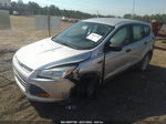 2014 Ford Escape S Silver vin: 1FMCU0F77EUD13872