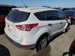 2015 Ford Escape S White vin: 1FMCU0F77FUB74263