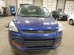 2016 Ford Escape S Blue vin: 1FMCU0F77GUB38090