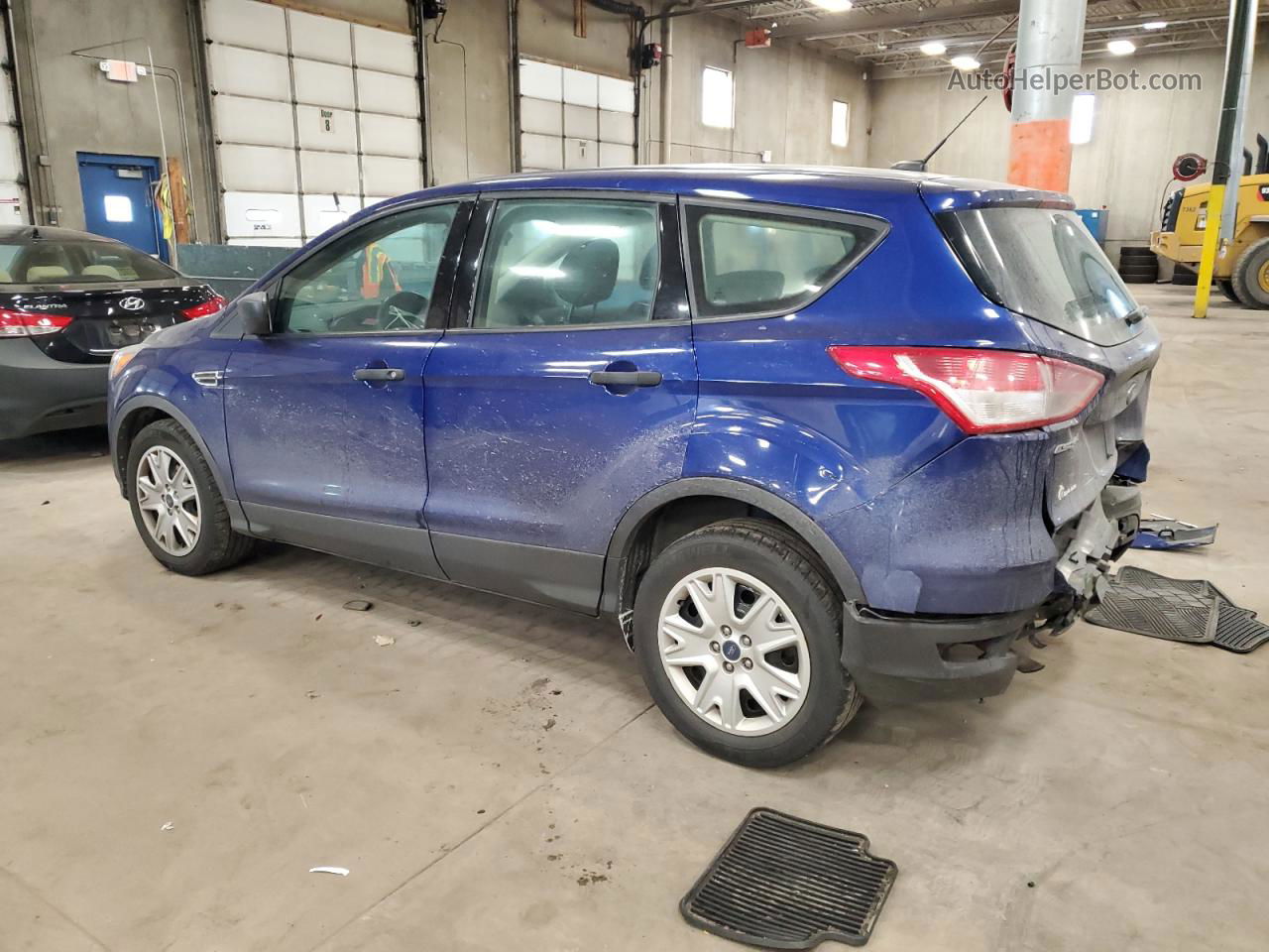 2016 Ford Escape S Blue vin: 1FMCU0F77GUB38090