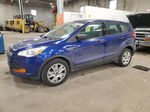 2016 Ford Escape S Blue vin: 1FMCU0F77GUB38090