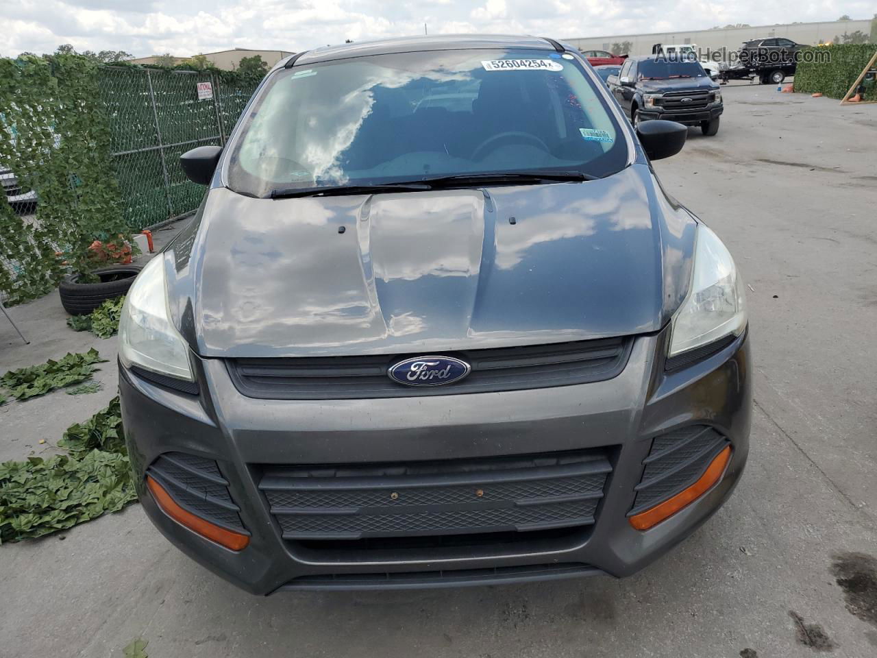 2016 Ford Escape S Gray vin: 1FMCU0F77GUC43972