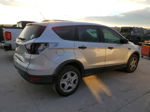 2017 Ford Escape S Silver vin: 1FMCU0F77HUE15452