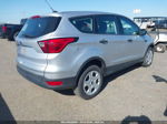 2019 Ford Escape S Silver vin: 1FMCU0F77KUC55449