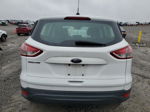 2013 Ford Escape S White vin: 1FMCU0F78DUB65309