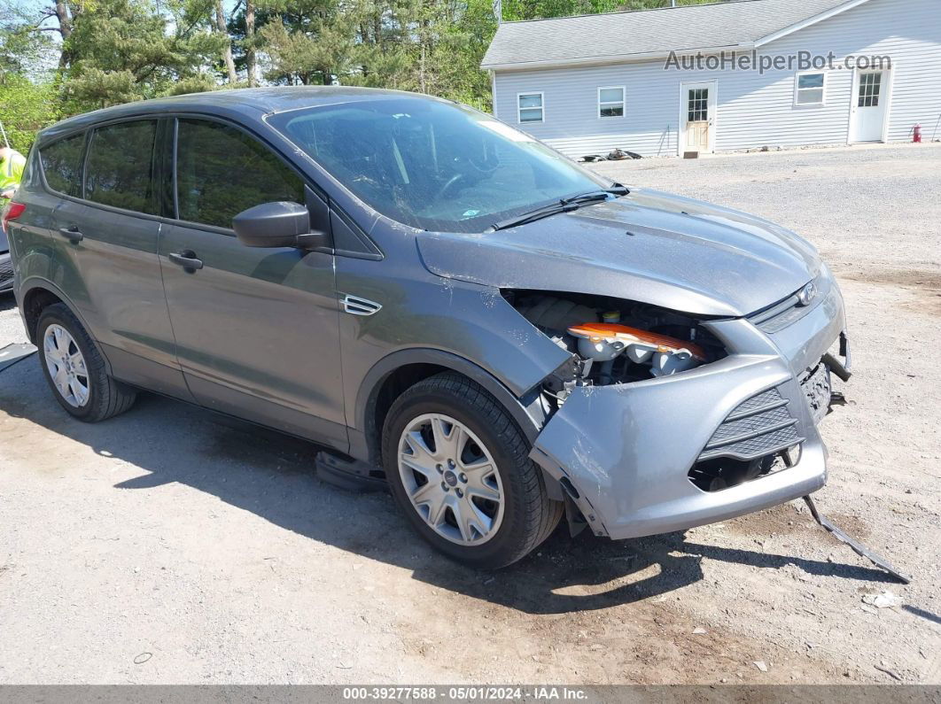 2013 Ford Escape S Pewter vin: 1FMCU0F78DUD00062