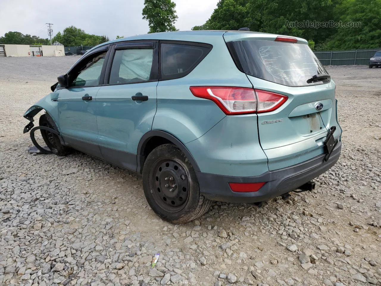 2013 Ford Escape S Turquoise vin: 1FMCU0F78DUD31943