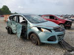 2013 Ford Escape S Turquoise vin: 1FMCU0F78DUD31943