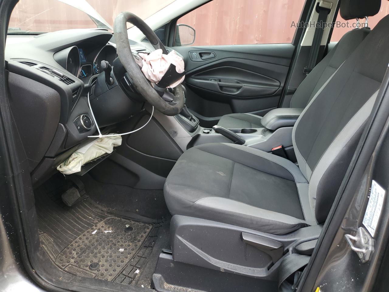 2014 Ford Escape S Серый vin: 1FMCU0F78EUB91975