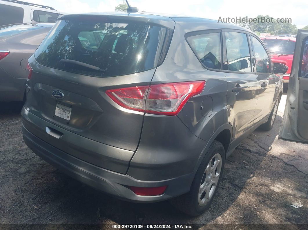 2014 Ford Escape S Gray vin: 1FMCU0F78EUD63373