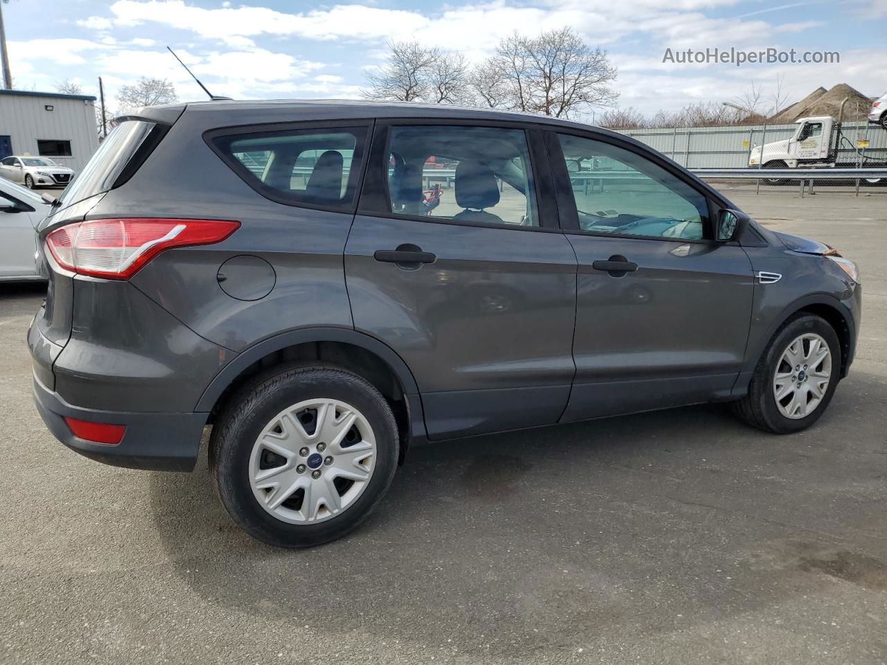 2015 Ford Escape S Gray vin: 1FMCU0F78FUB10264