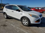 2015 Ford Escape S Белый vin: 1FMCU0F78FUC74016