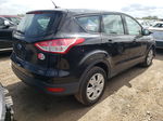 2016 Ford Escape S Черный vin: 1FMCU0F78GUC07000