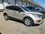 2017 Ford Escape S Silver vin: 1FMCU0F78HUB87476