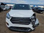 2017 Ford Escape S White vin: 1FMCU0F78HUC39625