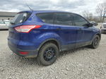 2013 Ford Escape S Blue vin: 1FMCU0F79DUB61642