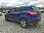 2013 Ford Escape S Blue vin: 1FMCU0F79DUB61642