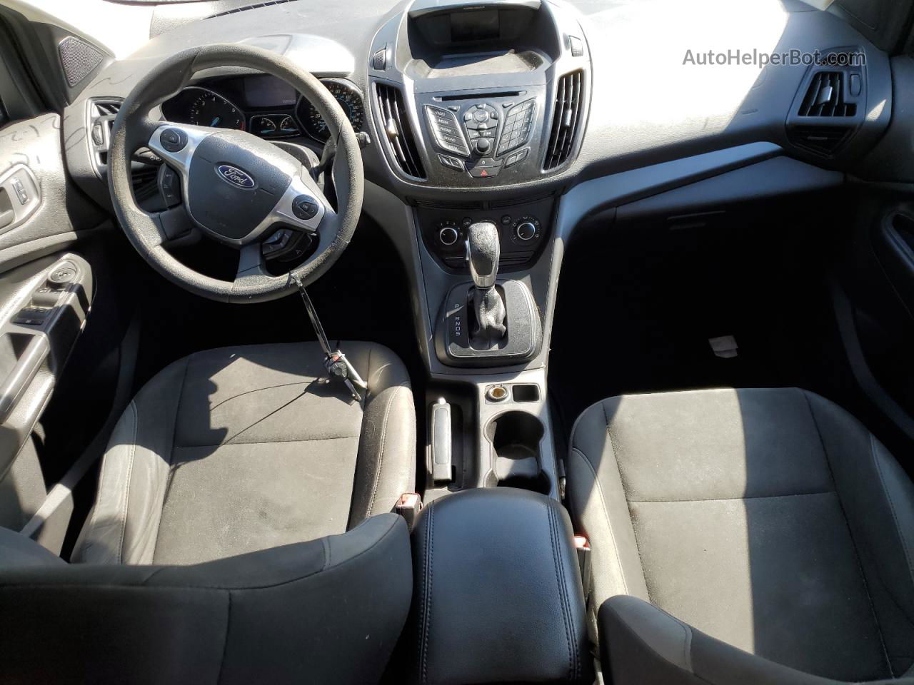 2013 Ford Escape S Белый vin: 1FMCU0F79DUC09141