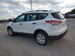 2013 Ford Escape S White vin: 1FMCU0F79DUD79273