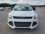 2013 Ford Escape S White vin: 1FMCU0F79DUD79273