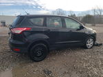 2014 Ford Escape S Black vin: 1FMCU0F79EUC10713