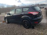 2014 Ford Escape S Black vin: 1FMCU0F79EUC10713