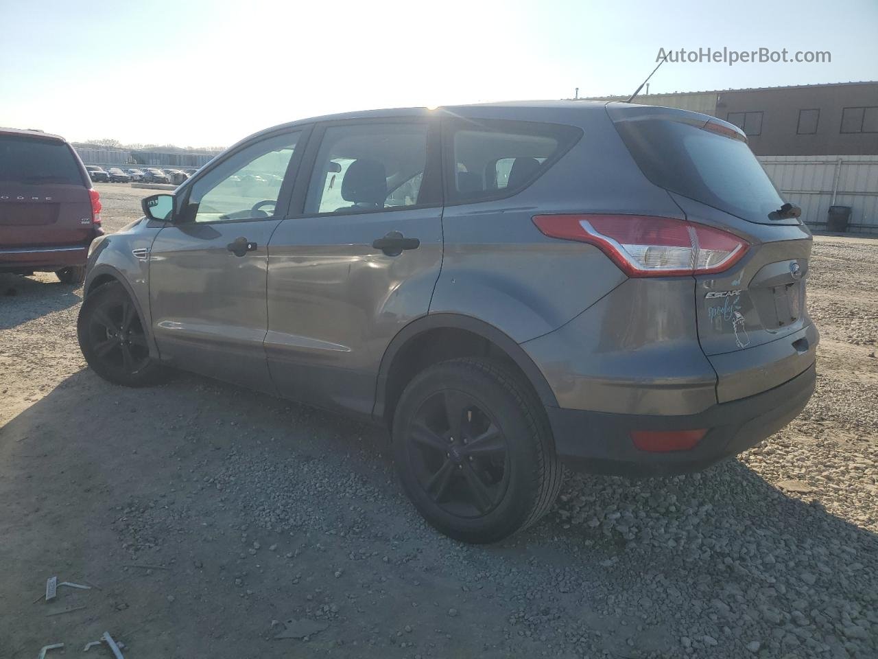 2014 Ford Escape S Серый vin: 1FMCU0F79EUE12192