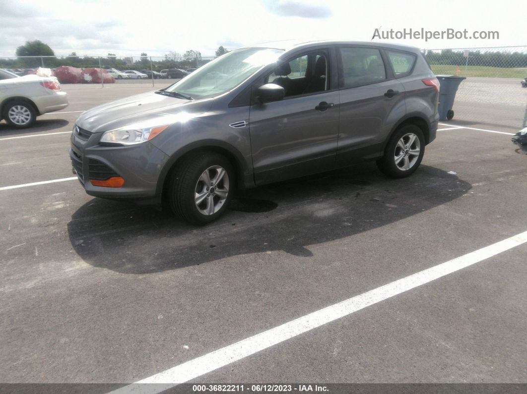 2014 Ford Escape S Gray vin: 1FMCU0F79EUE37318